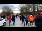 Calais : Les manifestants montent pour la deuxieme fois sur l'A16