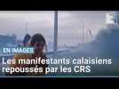 Les manifestants calaisiens repoussés par les CRS