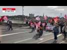VIDÉO. Grève contre la réforme des retraites du 28 mars : le cortège plus motivé que jamais s'est élancé à Saumur
