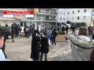 VIDÉO. Réforme des retraites : des échauffourées à Saint-Nazaire en fin de manifestation