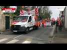 VIDÉO. Le cortège de Bressuire mené par les lycéens rejoint la place Labate