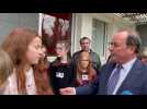François Hollande à la rencontre des jeunes de Cappelle-la-Grande