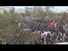 Pensions: the march arrives at Place de la Nation in Paris