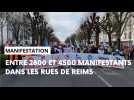 10e manifestation contre la réforme des retraites à Reims
