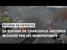 Retraites : la rocade de Charleville bloquée par des manifestants