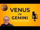 Venus In Gemini 11th April - 7th May. Vivacious & Flirty. Event Chart, Key Transits + All Signs...