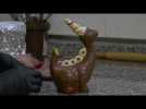 Confection d'un chocolat de Pâques avec les artisans corses Colomb-Bereni, mondialement reconnus