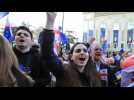 Géorgie : des milliers de personnes rassemblées à Tbilissi contre le gouvernement