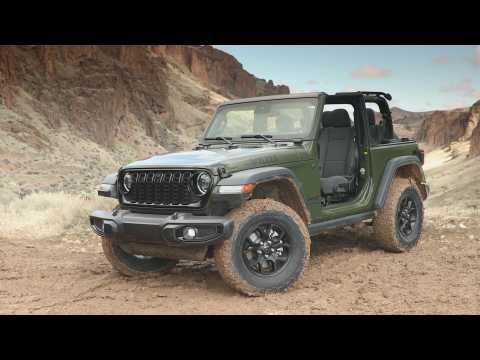 Jeep brand introduces new 2024 Jeep Wrangler Willys