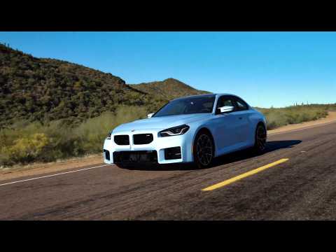 The all-new BMW M2 in Zandvoort Blue Driving Video