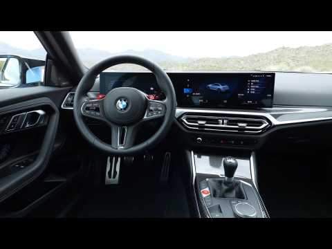 The all-new BMW M2 Interior Design in Zandvoort Blue