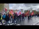 Contre la réforme des retraites, les manifestants s'élancent dans les rues de Maubeuge