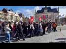 Chauny: manifestation contre la réforme des retraites