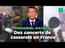Pendant l'allocution de Macron, des « concerts de casserole » un peu partout en France