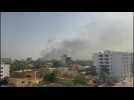 Gunfire and explosions in Sudanese capital
