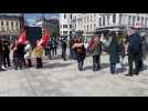 Roubaix : manifestation d'enseignants contre la réforme des retraites