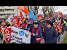 12e journée de mobilisation contre la réforme des retraites à Saint-Quentin