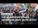 250 à 300 manifestants à Laon contre la réforme des retraites