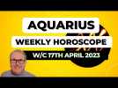 Aquarius Horoscope Weekly Astrology from 17th April 2023
