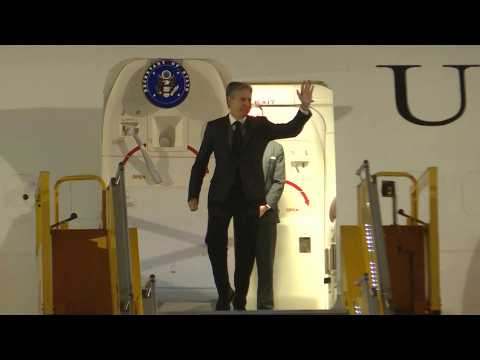 US Secretary of State Antony Blinken arrives in Vietnam