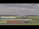 Aeronautique: L'aéroport du Bourget devient une plateforme-test pour l'aviation décarbonée