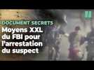Fuite documents secrets : les images de l'arrestation montrent que le FBI a utilisé les grand moyens