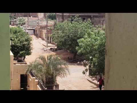 Heavy gunfire heard in Khartoum