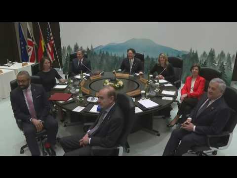 G7 Foreign Ministers begin talks on Asia-Pacific, Southeast Asia