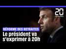 Réforme des retraites : Emmanuel Macron va s'exprimer lundi à 20h #shorts