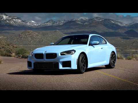 The all-new BMW M2 Design Preview in Zandvoort Blue