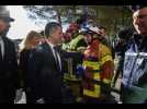 VIDÉO. Pyrénées-Orientales : Gérald Darmanin déplore le « désastre » causé par le feu
