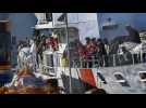 600 migrants sauvés en mer Méditerranée par les garde-côtes italiens