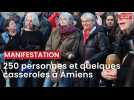 Amiens : 250 personnes et quelques casseroles manifestent lundi 17 avril
