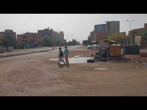 Streets deserted, shops shuttered in violence-gripped Khartoum