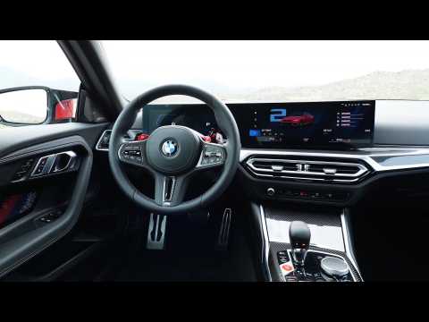 The all-new BMW M2 Interior Design in Toronto Red