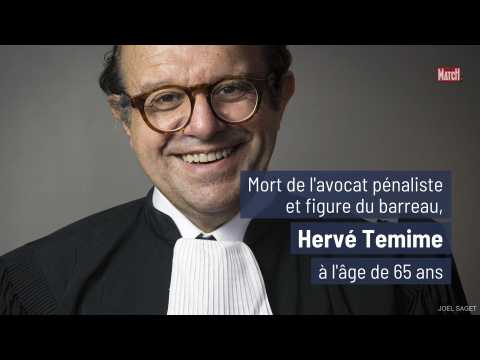 VIDEO : Mort de l'avocat pnaliste et figure du barreau, Herv Temime  l'ge de 65 ans