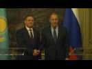 Russia's Lavrov meets new Kazakh Foreign Minister Murat Nurtleu