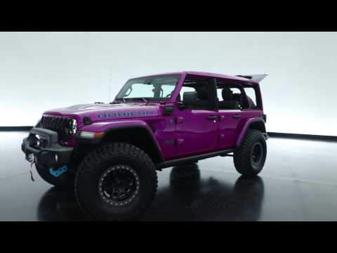 Jeep brand at 57th Annual Easter Jeep Safari - Jeep Wrangler Rubicon 4xe Concept
