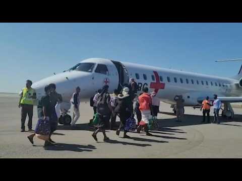 Plane carrying released Huthi prisoners departs Yemen's govt-held Mocha
