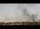 Military fighter jet flies over Sudan capital as regular army battles paramilitaries
