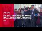 A Dinard, La stèle en hommage à l'ancien maire Marius Mallet dévoilée