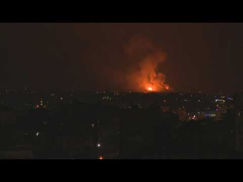 Israel launches pre-dawn air strikes on Gaza