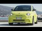 Abarth 500e in Yellow Preview