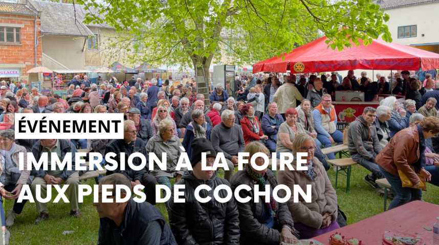 Vidéos : Ambiance à la foire aux pieds de cochon de Sainte-Ménehould