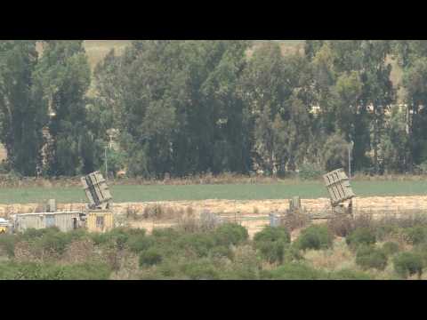 Iron Dome air defence batteries ready on Israel-Gaza line