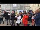 VIDEO. Quelques manifestants dans les rues du Mans pour l'arrivée d'Édouard Philippe