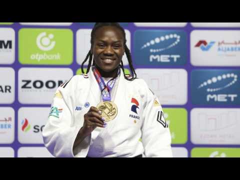 France's Clarisse Agbegnenou secures sixth World Championship gold