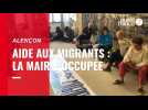 VIDÉO. La mairie d'Alençon a été occupée pour exiger une aide à des migrants