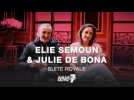 Elie Semoun & Julie de Bona, au théâtre dans Suite Royale : 
