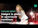 Taylor Swift a donné un concert sous une pluie battante à Nashville